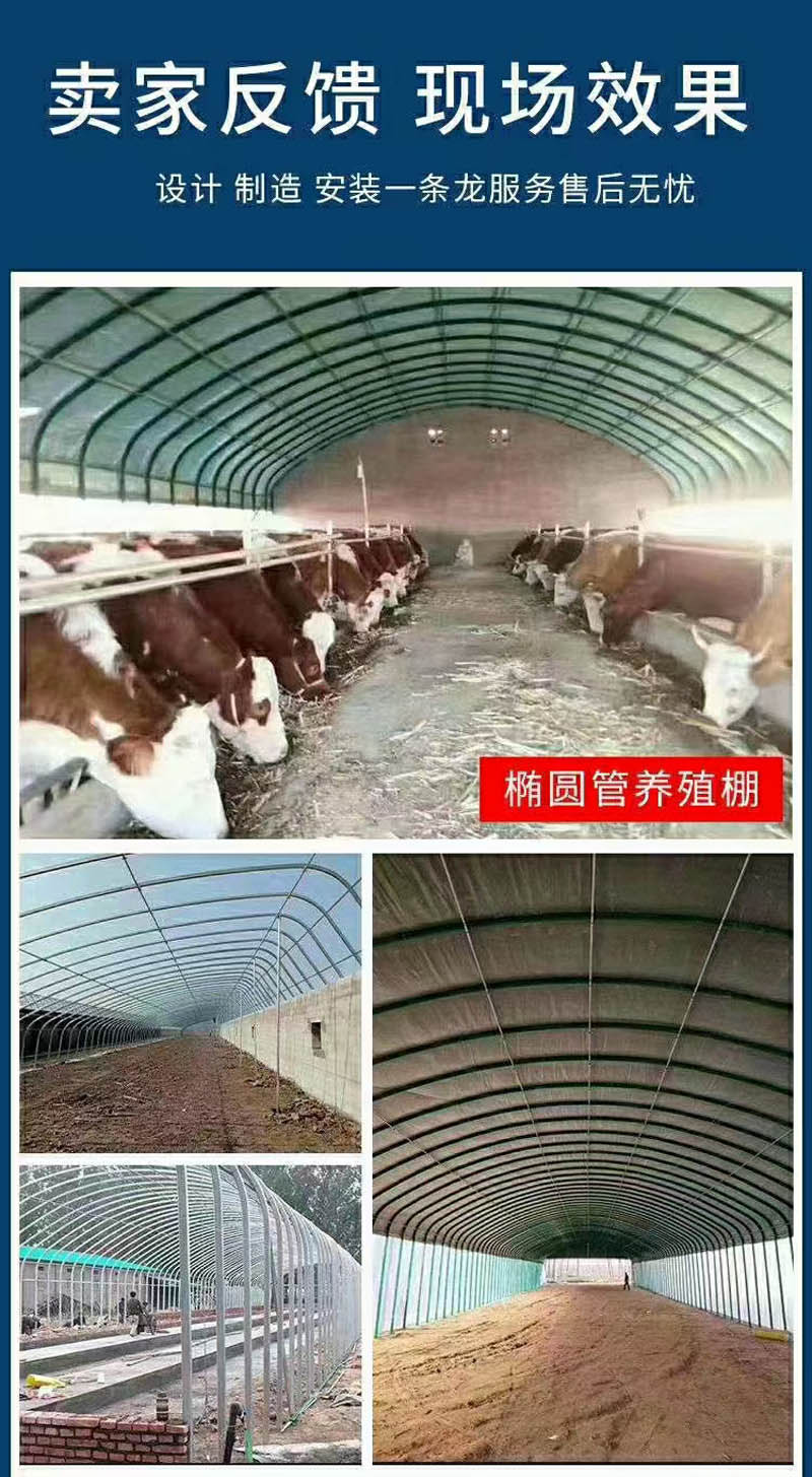 橢圓管養殖大棚